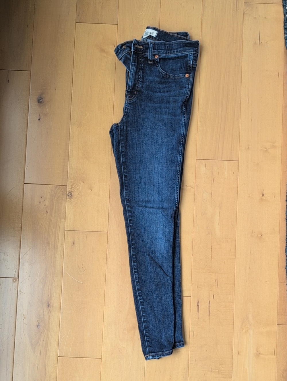 Madewell Dark Blue Skinny Jeans